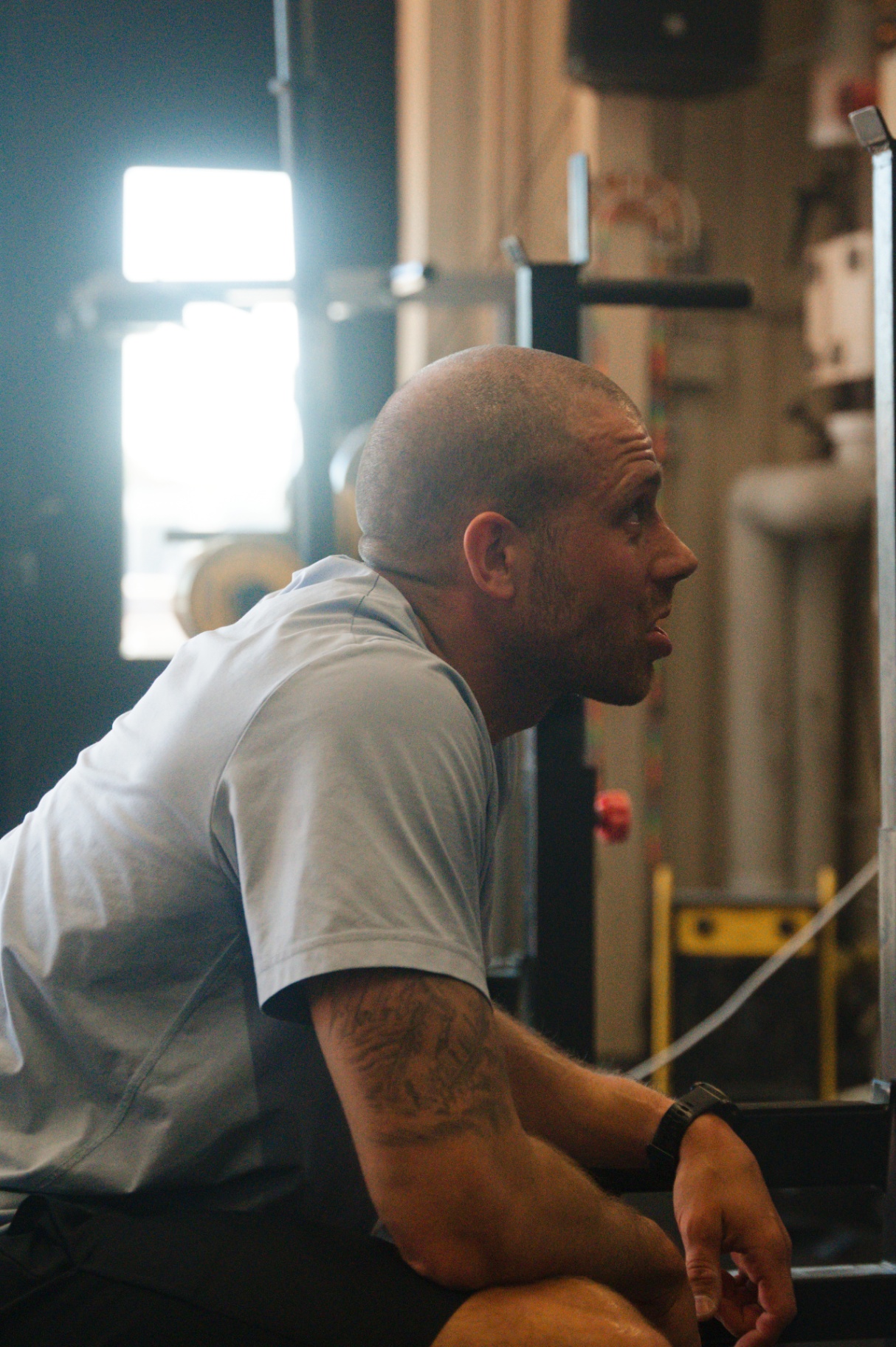 Coach och medlem på CrossFit Värmdö